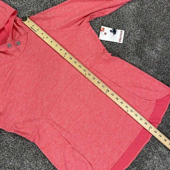 NEW Marmot Sunrift Hoody Hibiscus Womens XL UPF 50 Long Sleeve Thin Pullover - Picture 13 of 15